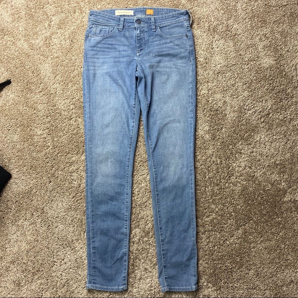 Anthropologie Pilcro Light Wash Skinny Jeans 27